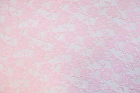 Гипюр стрейч светло-розовый