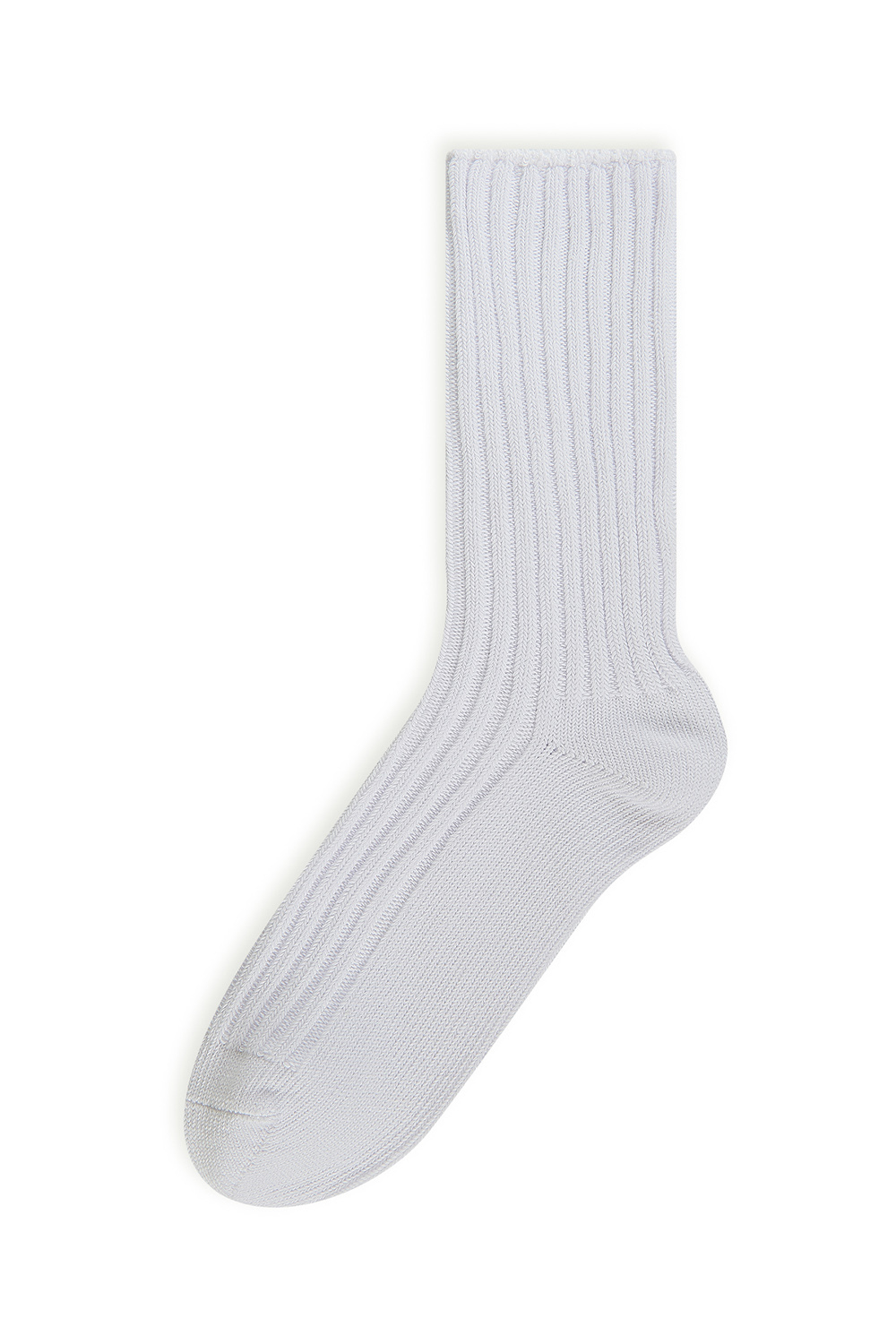 Носки удлинённые из хлопка Белый