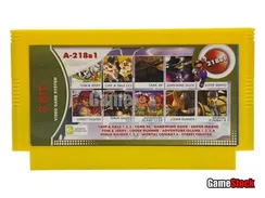 Картридж 8-Bit - 218в1 CHIP&DALE 1.2.3+TANK 90+SUPER MARIO+DARKWING DUCK+M.K.4+STREET FIGHTER+LODE RUNNER+TOM