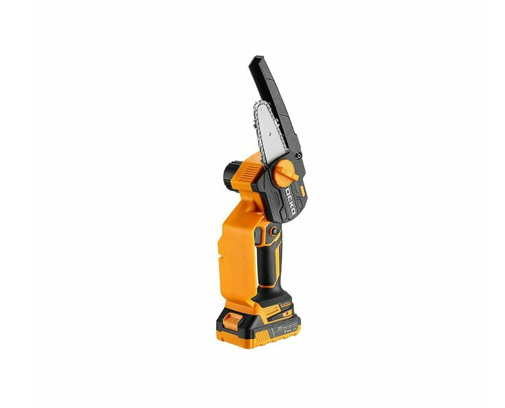 Пила цепная аккумуляторная DEKO DKCHS 20-4 20в, 2x2.0ач