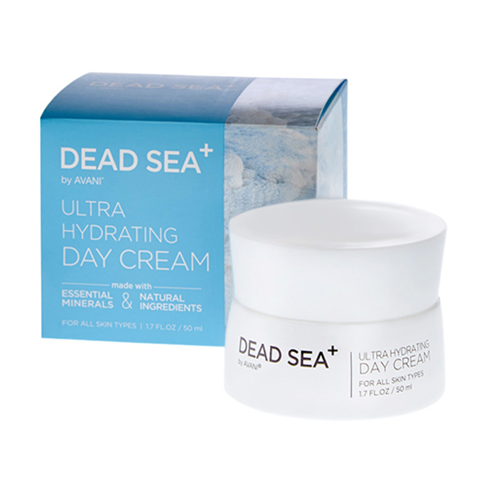 Увлажняющий дневной крем для лица с коллагеном и гиалуроновой кислотой Dead Sea+ Ultra Hydrating Day Cream 50мл