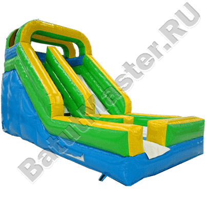 Детский надувной батут-горка "Полоса счастья"