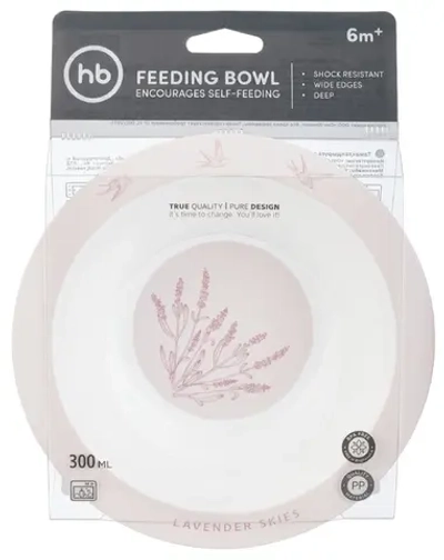 15016, Тарелка детская глубокая для кормления Happy Baby