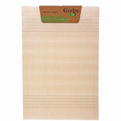 Салфетка на стол 30*45см «Парма» плетеная, золотистая