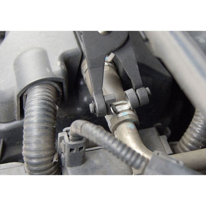 KING TONY (9AA16) Щипцы для пружинных хомутов системы охлаждения, 60 мм, трещотка