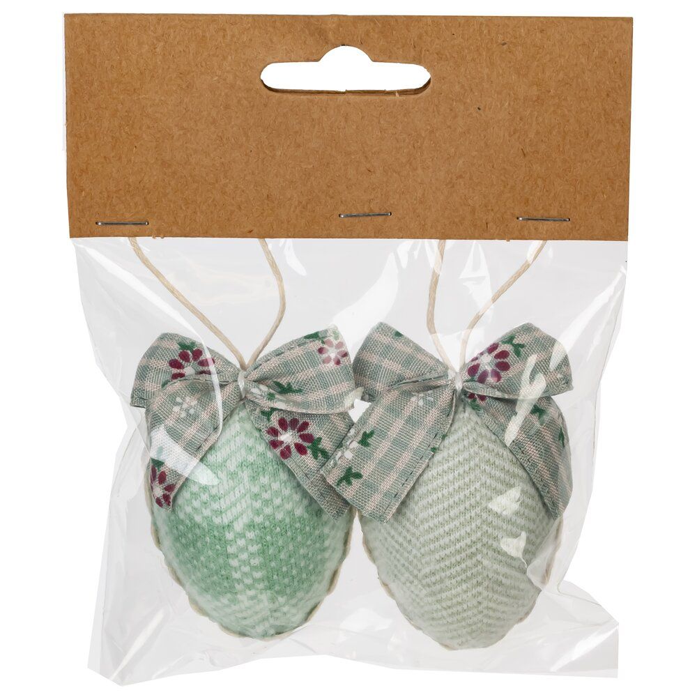 GAEM Набор из 2-х изделий декоративных подвесных "Яйцо" (3,5*6), L10 W12,5 H3,5 см, 2в.