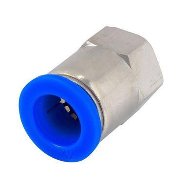 Фитинг для пластиковых трубок 12мм с внутренней резьбой 1/4'' Forsage F-SPCF12-02