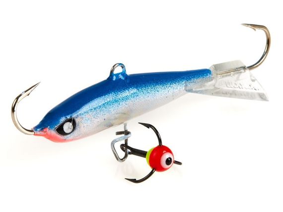 Балансиры Lucky John 3шт набор 2 MIX окуневый 1  с тройниками с тройниками