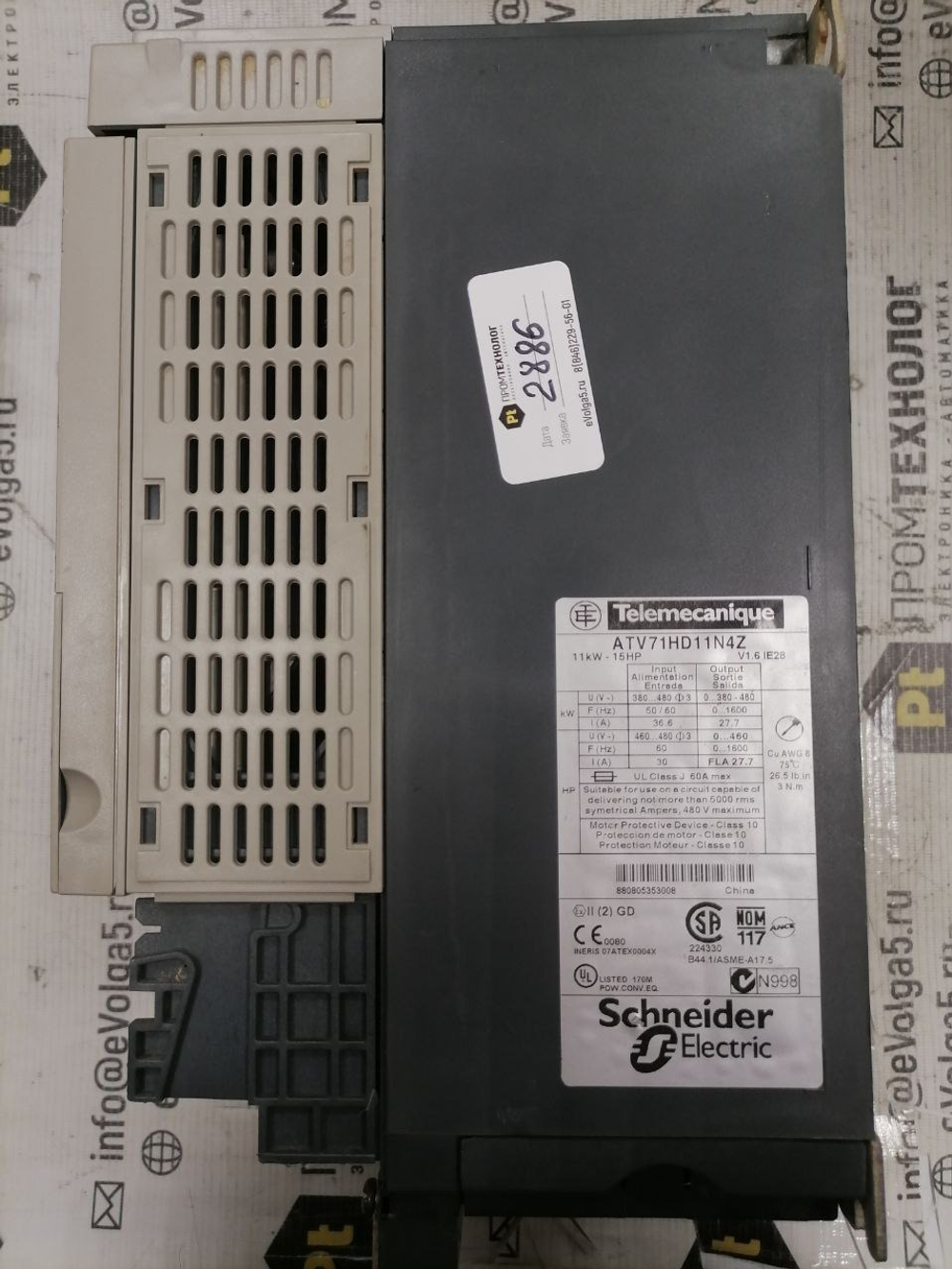 S.E.	ATV71HD11N4Z б/у