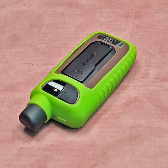 Чехол для Garmin GPSMAP 67/66 силиконовый (Зеленый)