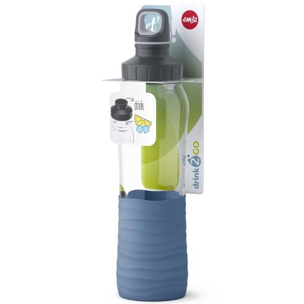 Бутылка для воды EMSA Drink2Go Glass N3100200 0,7 л