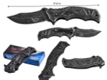 Дизайнерский нож Dark Side Blades Spring Assisted DS-A058 Black