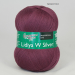 Семеновская Пряжа "Лидия Silver ЧШ" 100% имп. меринос 1613м/100гр