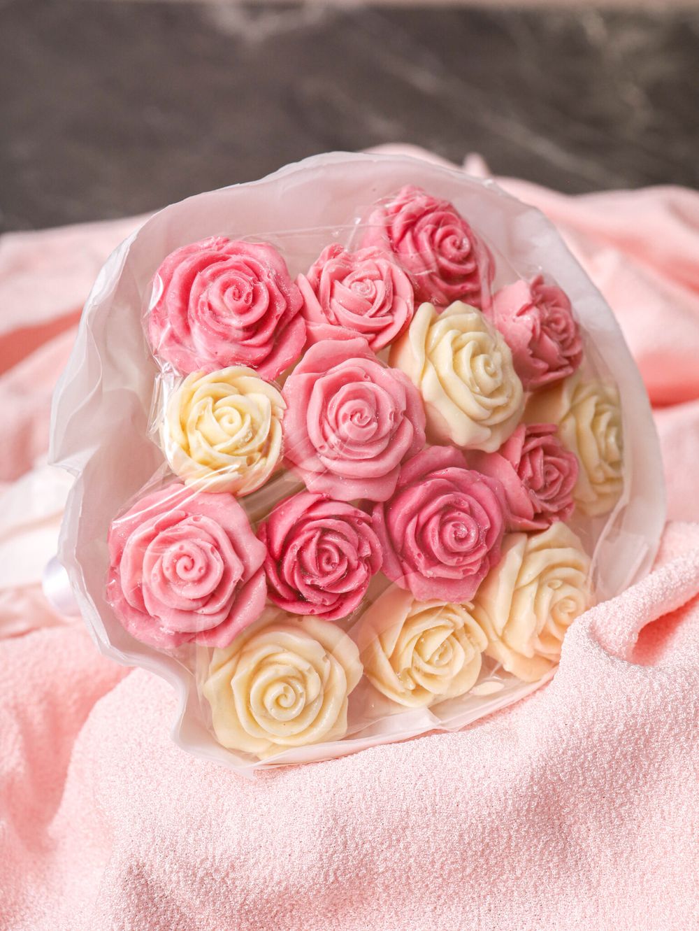 Букет из 15 сладких роз