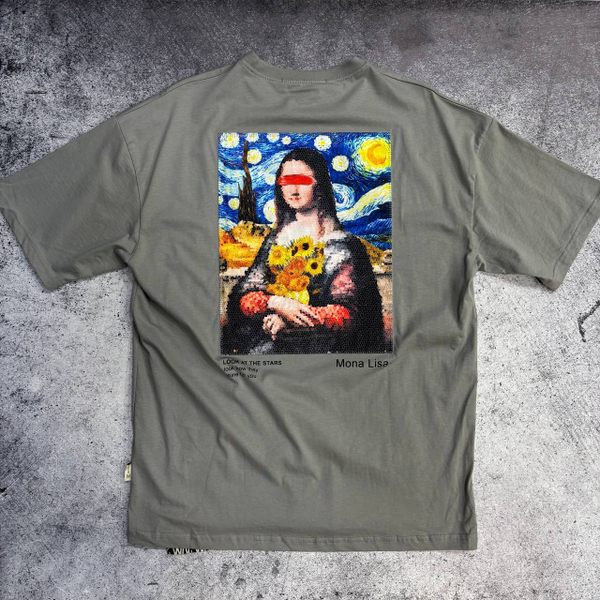 Футболка Saw Mona Lisa grey