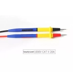 Щупы для мультиметра силиконовые 20А P30 MECHANIC / провода для тестера 1,2 метра