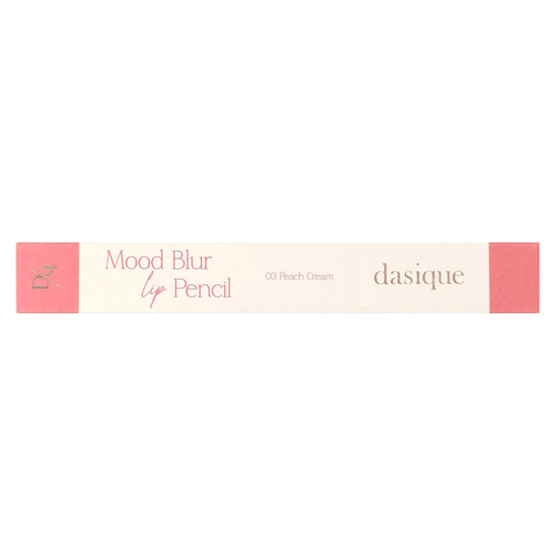 Dasique, Mood Blur, карандаш для губ, 03 персиковый крем, 0,9 г (0,03 унции)