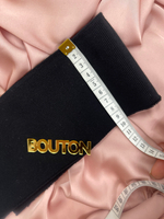 Воротник (подвяз) трикотажный черный 0,4 м, ширина 9 см