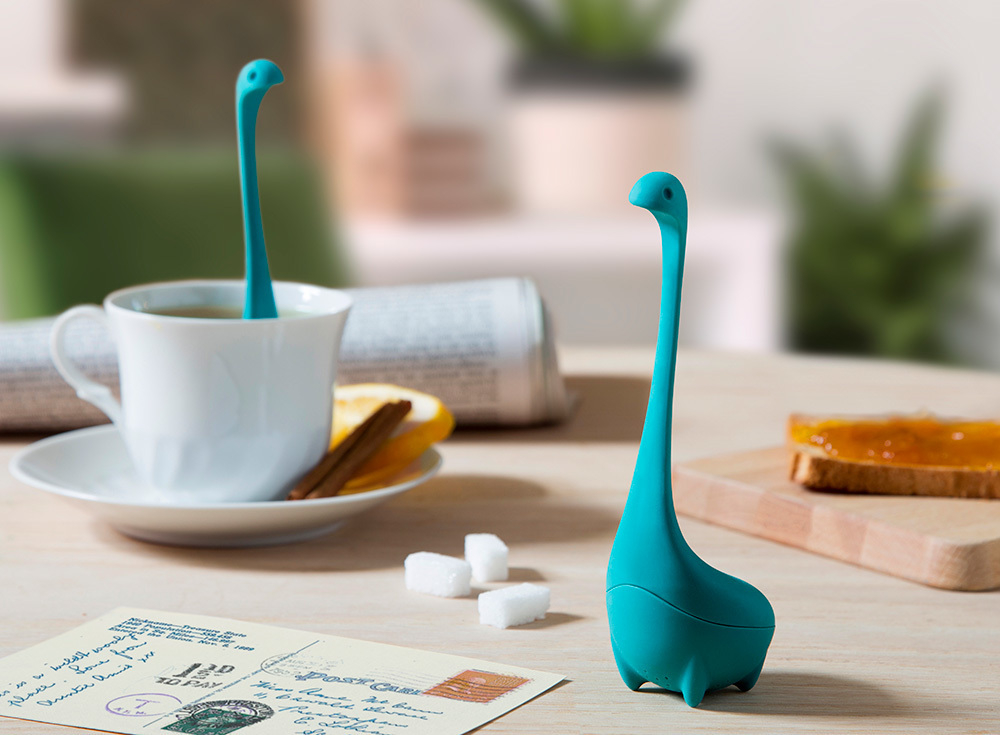 Ёмкость для заваривания чая baby nessie зелёная