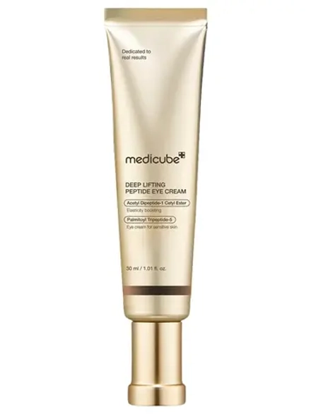 Medicube Лифтинг-крем для век и лица с комплексом пептидов Deep Lifting Peptide Eye Cream For Face 30 мл