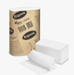 БУМАЖНЫЕ ПОЛОТЕНЦА КАРИНА Z-150 2СЛ 194Х230