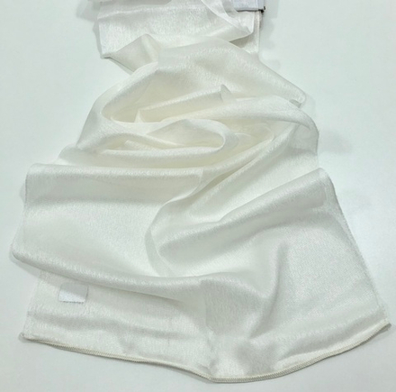 Тюль-лен с мерцанием Arya арт. Sefa col v-03 кремовый (высота 300 см, Турция)