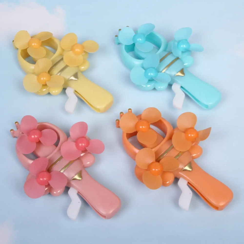 Вентилятор «Принцесса пчел» 20 см, микс цветов