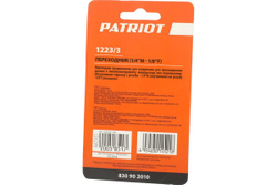 Переходник 1223/3 1/4"M - 1/8"F PATRIOT 830902010
