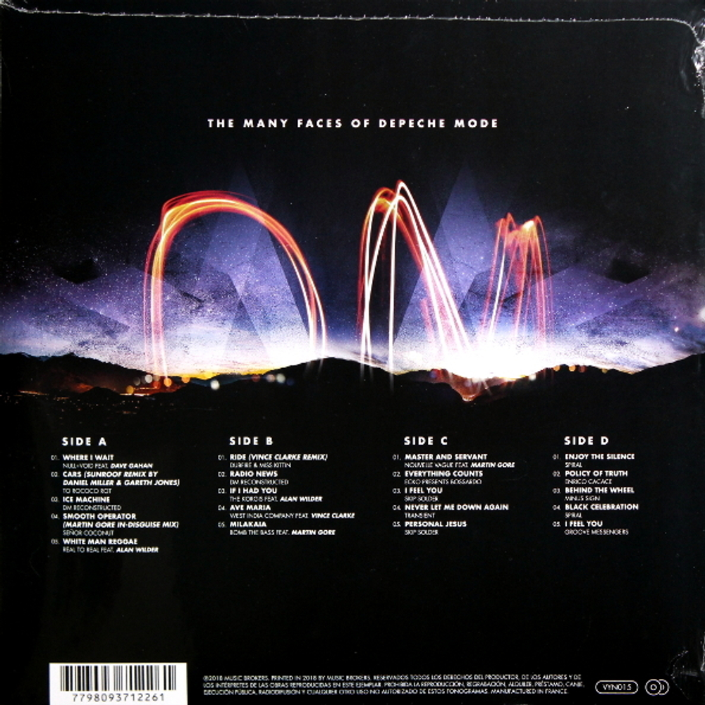Сборник / The Many Faces Of Depeche Mode (Coloured Vinyl)(2LP)