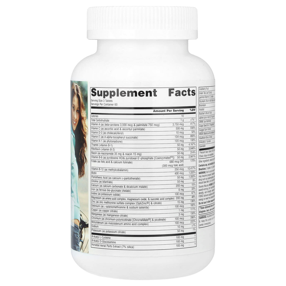 Source Naturals, Women's Life Force® Multiple, 180 таблеток