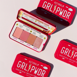 theBalm Autobalm Grl Pwdr - Палитра румян с хайлайтером, 8 g