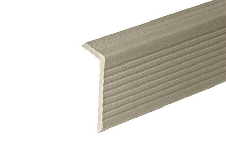 Уголок ДПК для доски Holzhof бесш. и универс., 30x70x3000мм, слоновая кость