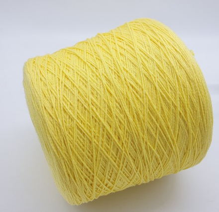 Пряжа Filati BE.MI.VA Winter Park Extrafine (14% меринос, 44% вискоза, 42% нейлон) 600м/100 гр, канарейка