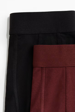 H&M Набор трусов-боксеров ( 5 шт.), бордовый