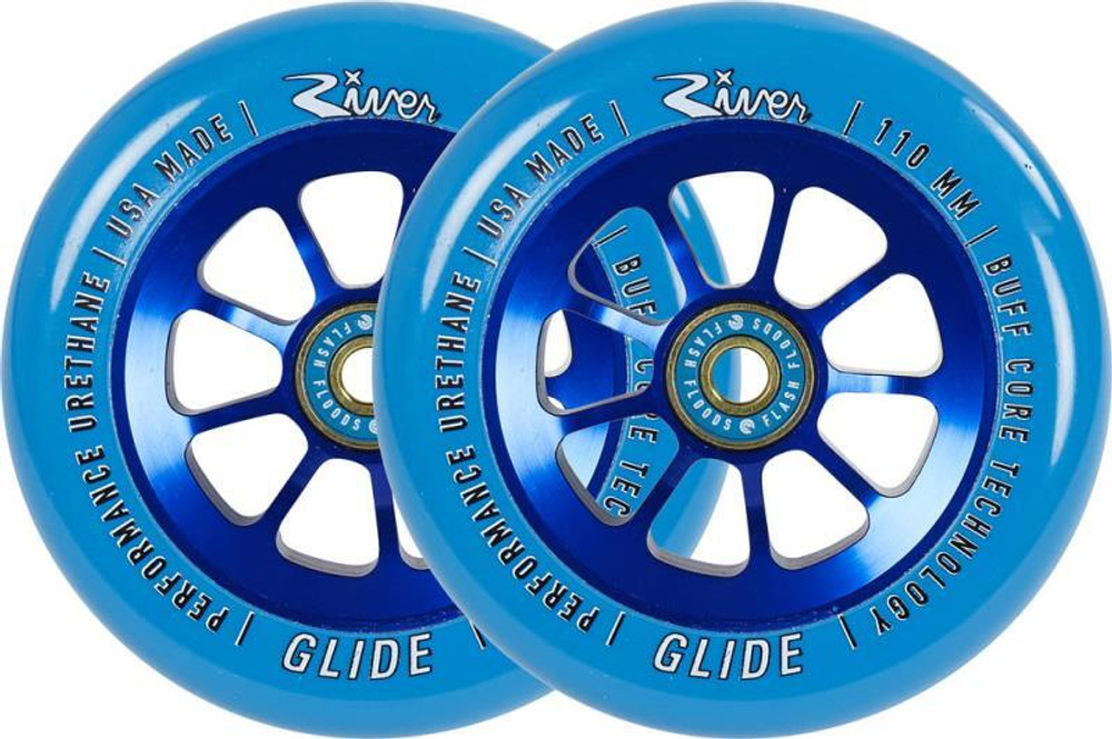 Колеса River Naturals Glide Pro blue