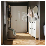 JÄRRESTAD Пуф с контейнером/Тонеруд темно-бежевый ИКЕА