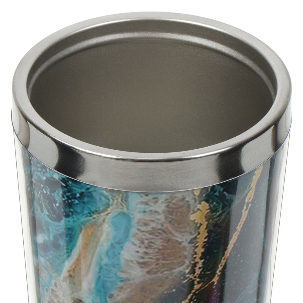 Термокружка 0.42 л, Daniks, Камень, колба нерж сталь, FD-06-14