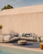 Mesquida Приставной столик из керамики горчичный