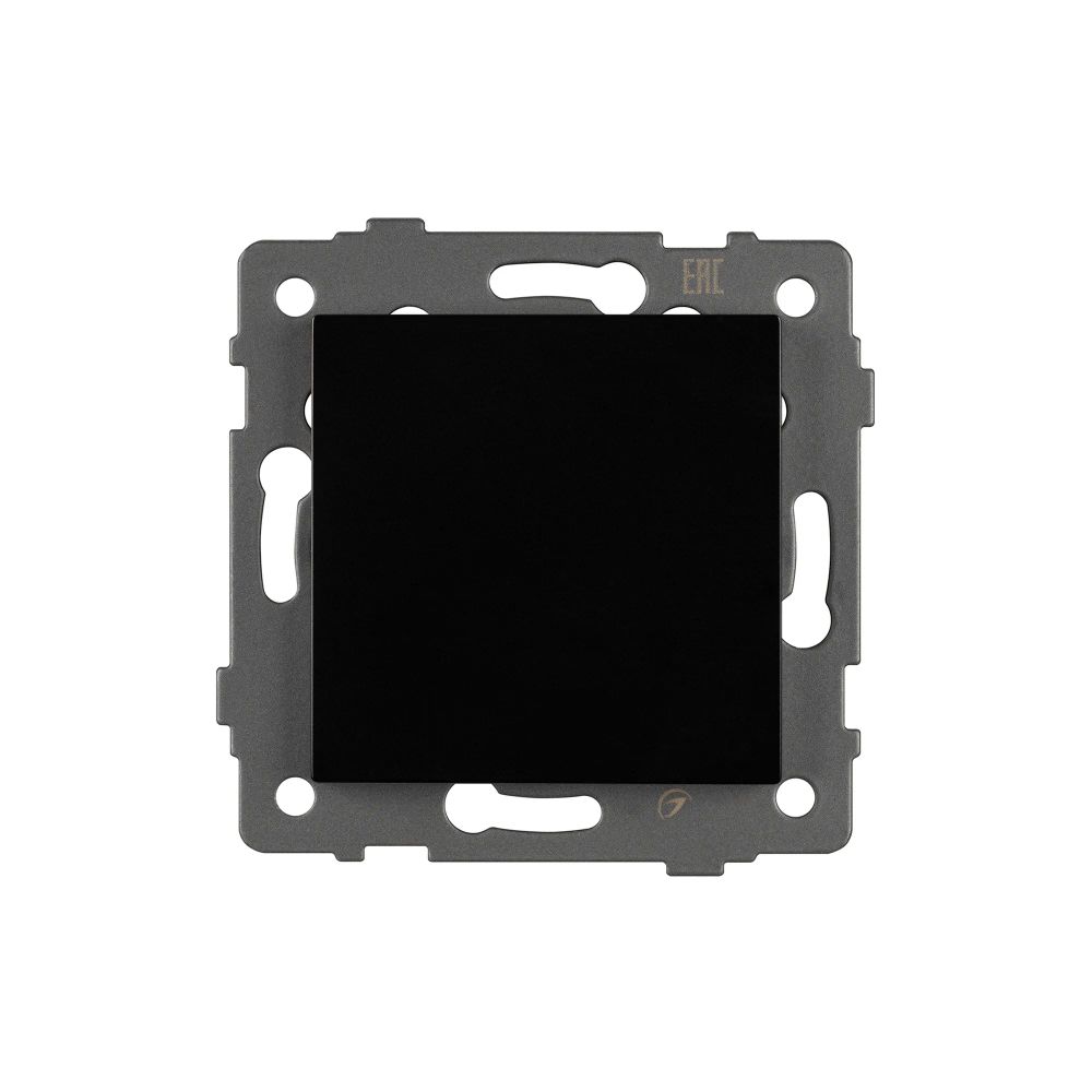 Механизм выключателя одноклавишный непроходной SWT-MK01-PL-BK-V (250V, 10A) (Arlight, -) 049868