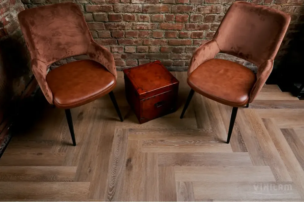 Vinilam Parquet Herringbone Click Паркет Венецианский, 2,07 м²