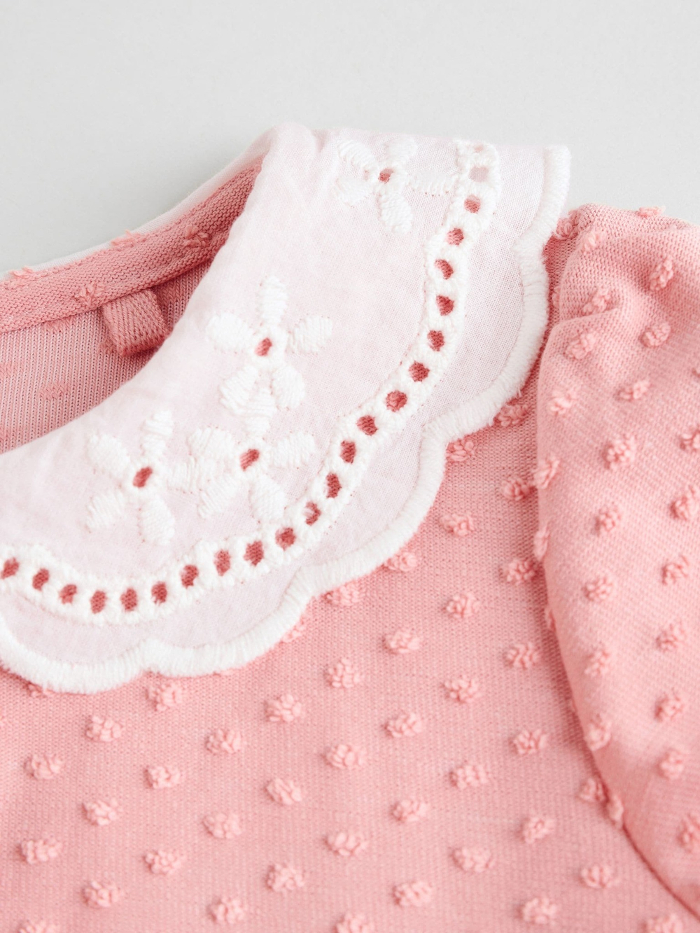 Платье для девочки Next AA8-198, 2 шт., Розовый, Белый