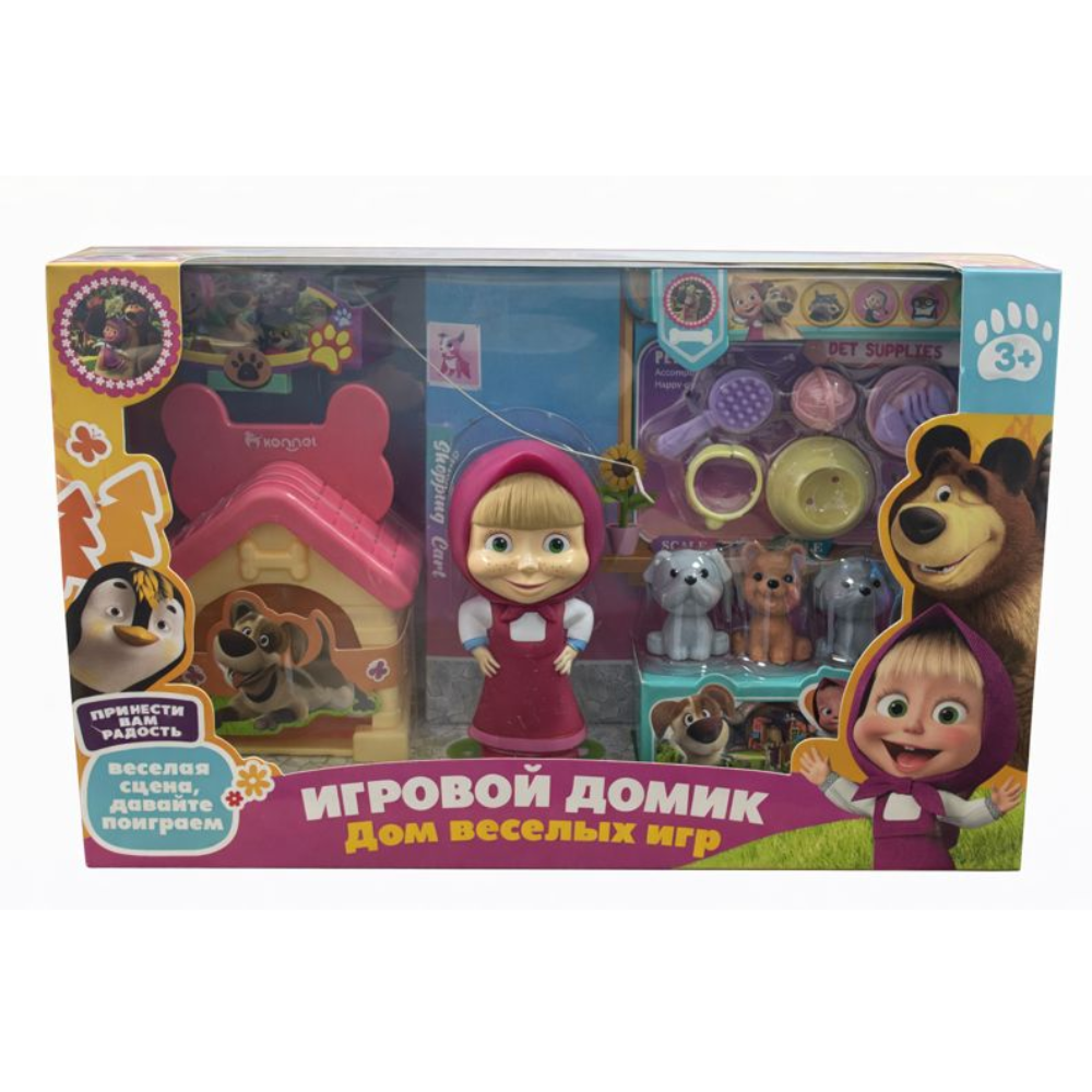 Игровой домик Маша и Медведь 7018