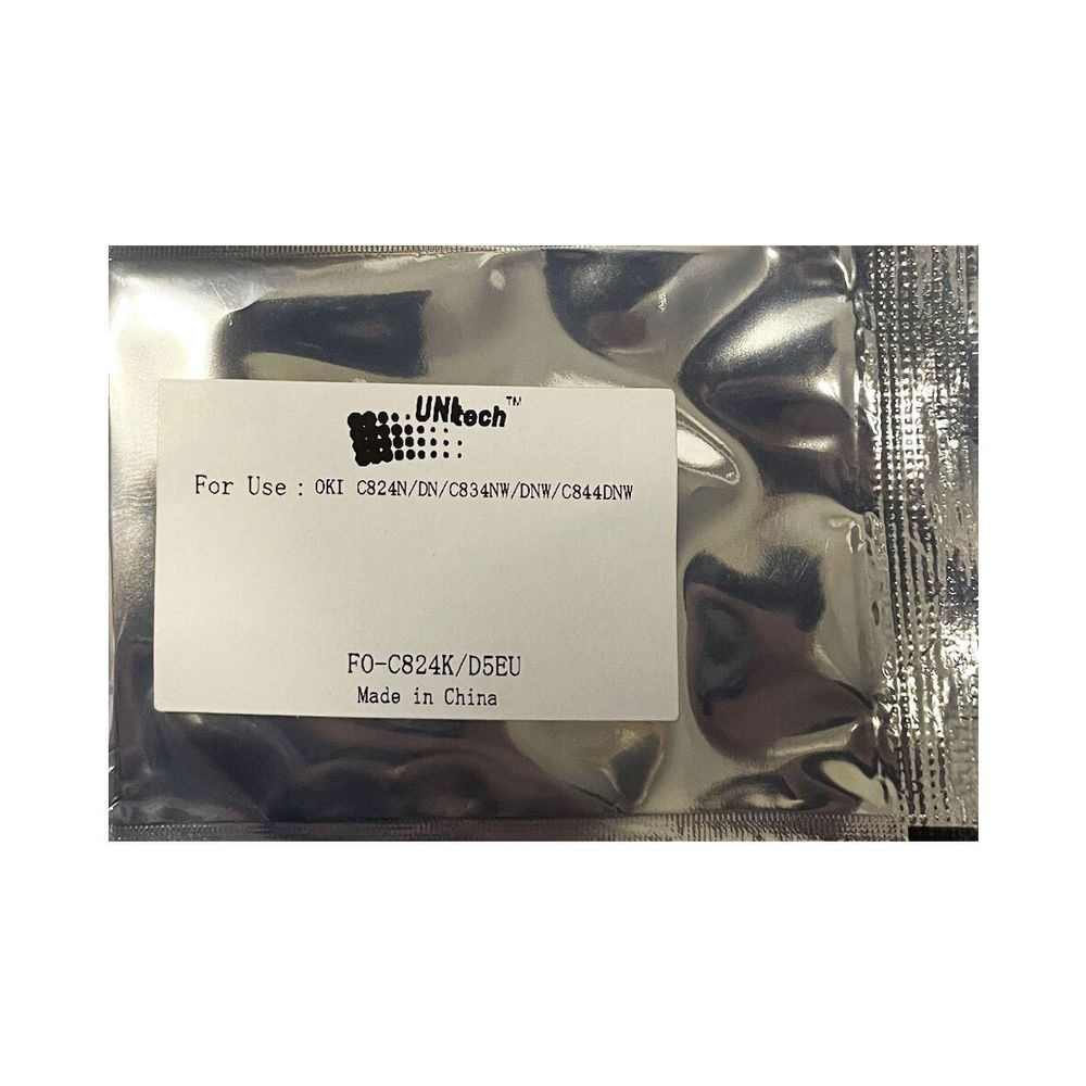 Чип для картриджа 47095708 OKI C824/C834/C844 (5K) black UNItech(Apex)