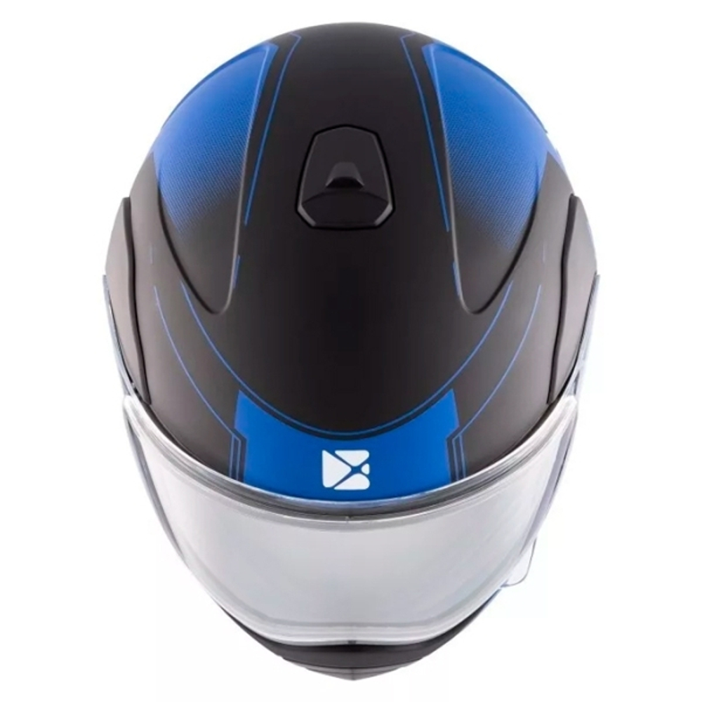 Шлем CKX TRANZ 1,5 Ams DL+EDL Caliber Matt blue L