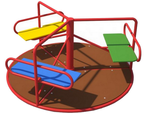 Детская карусель Цветок ИО 06053