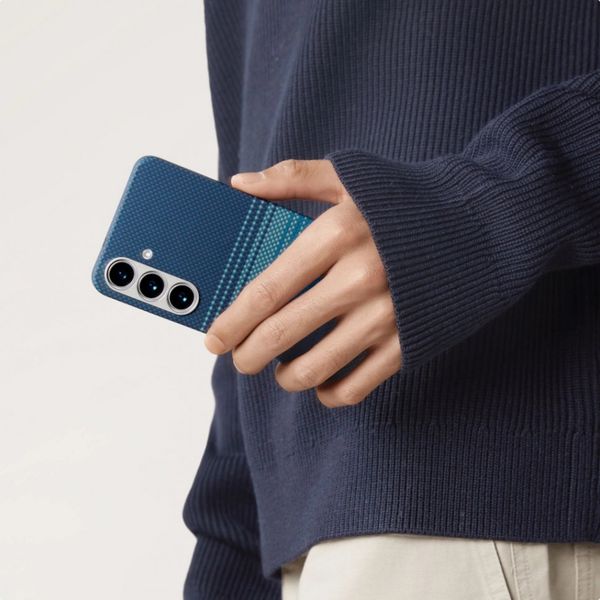Чехол Pitaka Tactile Woven для Samsung Galaxy S25 Ultra, Восход луны| Moonrise