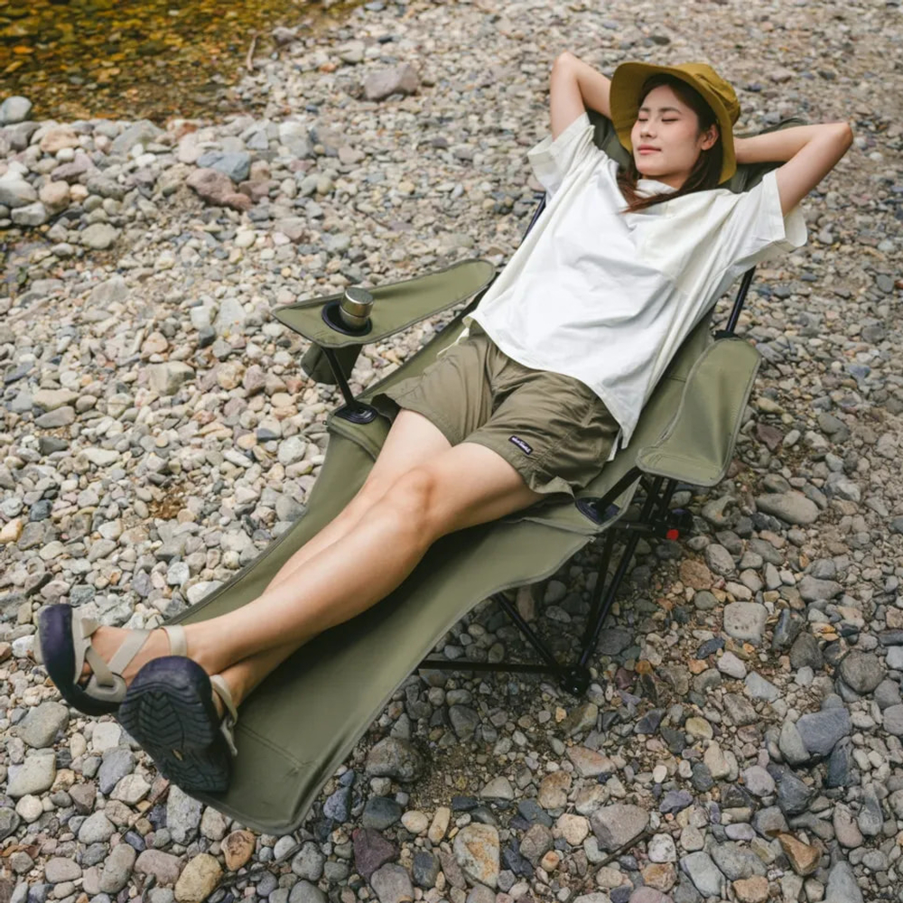 Стул Naturehike CNK2550JJ023 Nightfall T05 складной, артикул CNK2550JJ023, цвет Зеленый