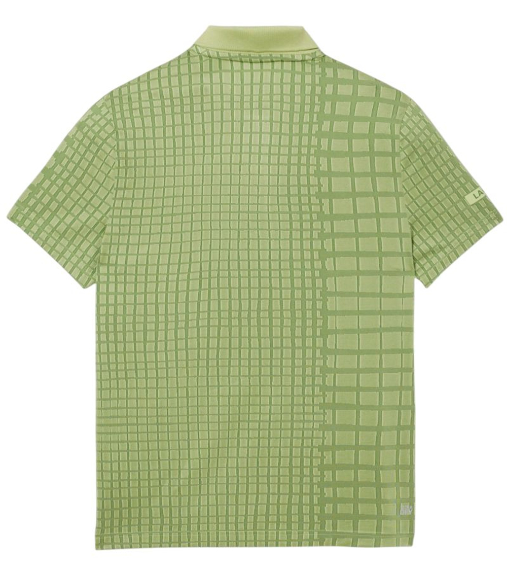 Мужское теннисное поло Lacoste Tennis x Daniil Medvedev - green