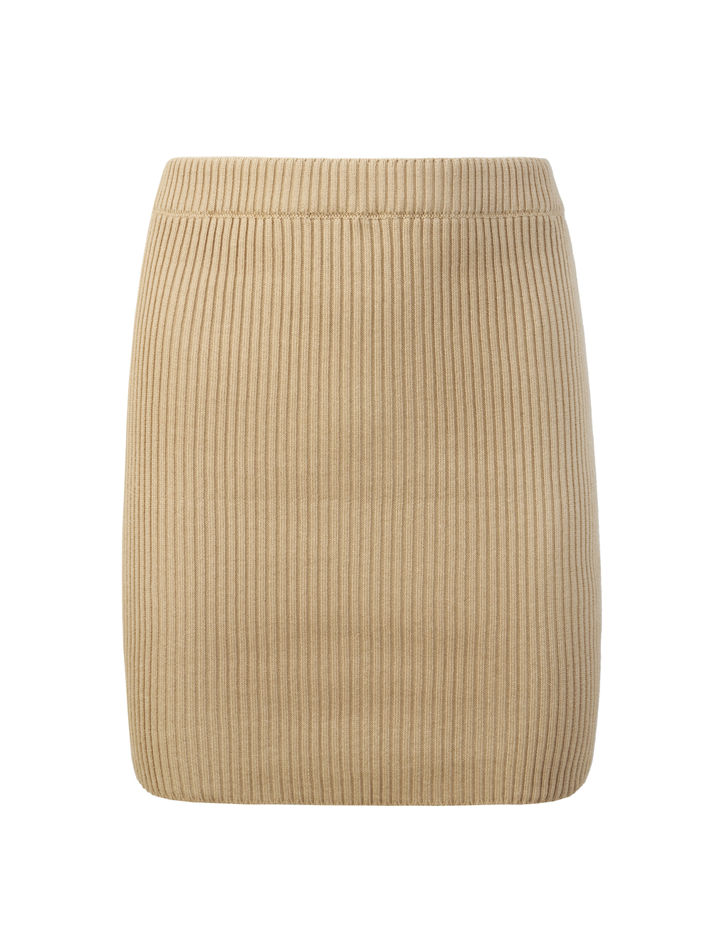 Юбка мини вязаная