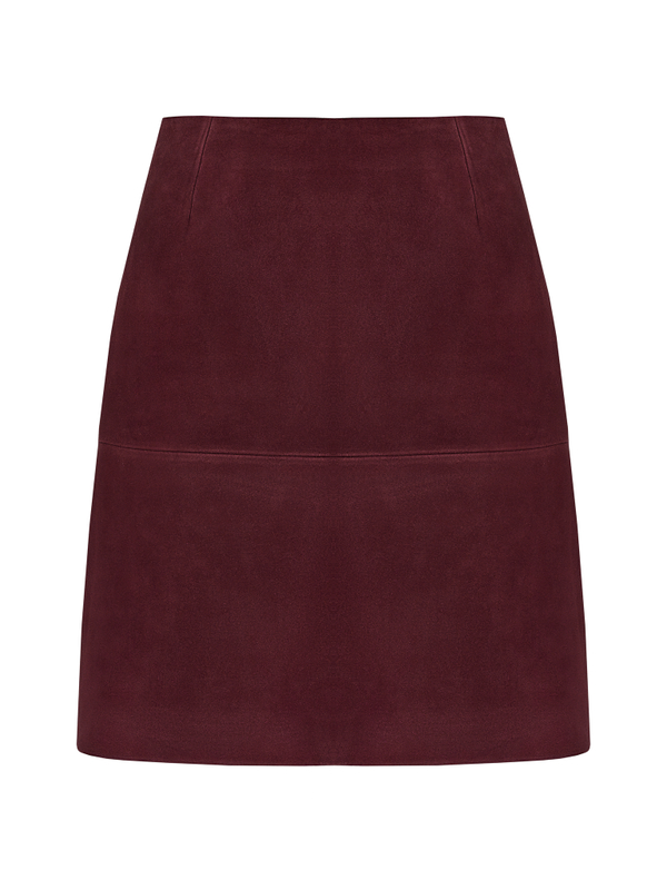 Skirt JACQUELINE cherry color